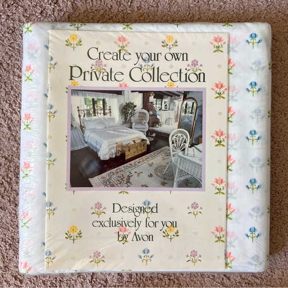 Vintage Decorator Craft Sheeting Fabric White Floral - Picture 1 of 3